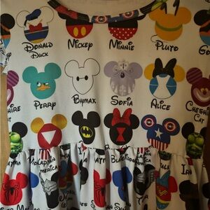 Girls Disney character dress